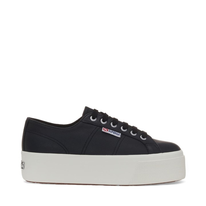 Superga 2790 Nappa Tenisice - Crne