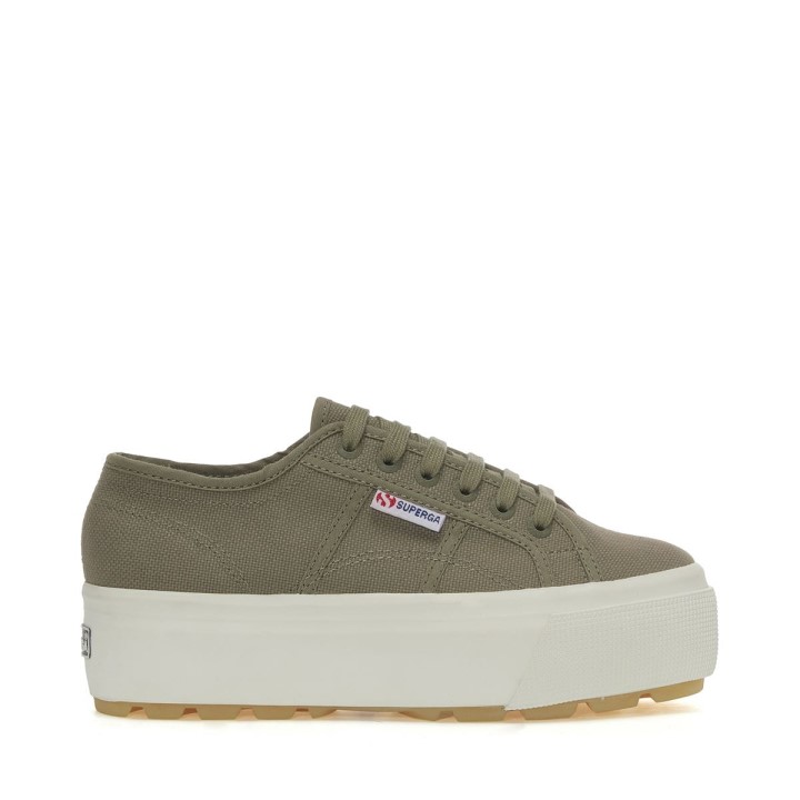 Superga 2790 Tenk Tenisice - Zelene Safari