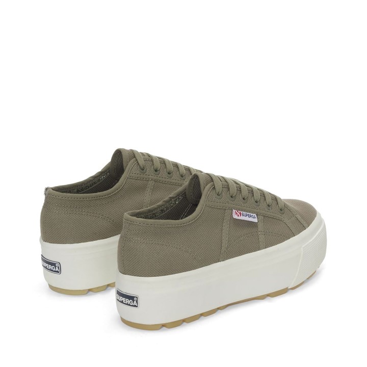 Superga 2790 Tenk Tenisice - Zelene Safari