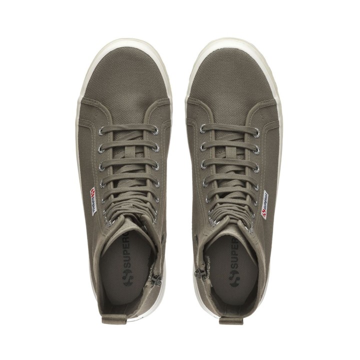 Superga 2641 Alpina Visoke čizme - Maslinaste