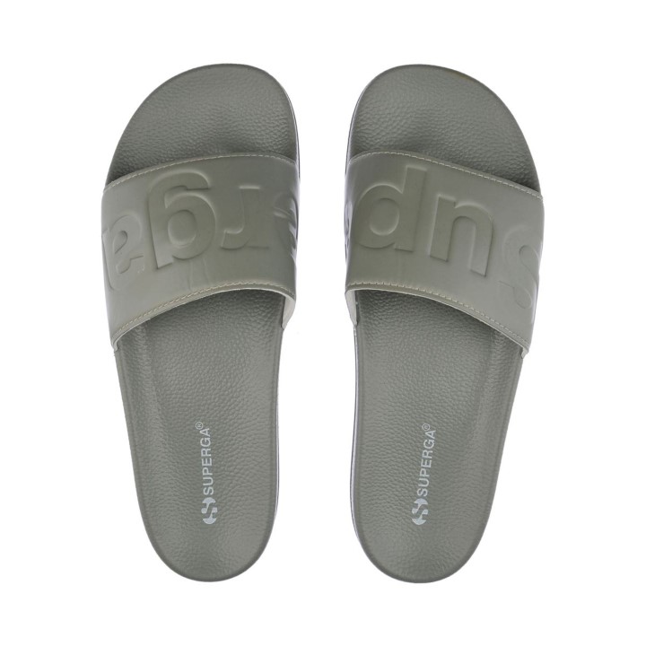 Superga 1908 Polysoft Slajdovi - Zeleni Safari