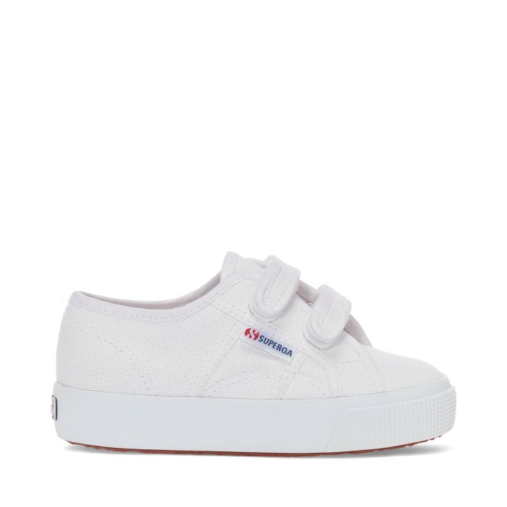 Superga 2730 Dječje Tenisice S Remenčićima - Bijele