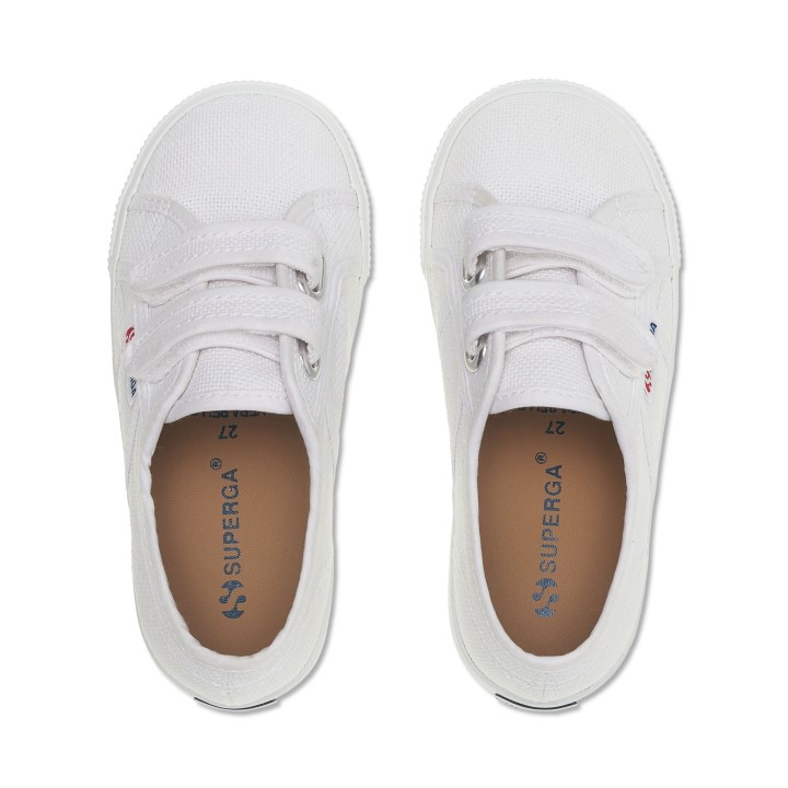 Superga 2730 Dječje Tenisice S Remenčićima - Bijele