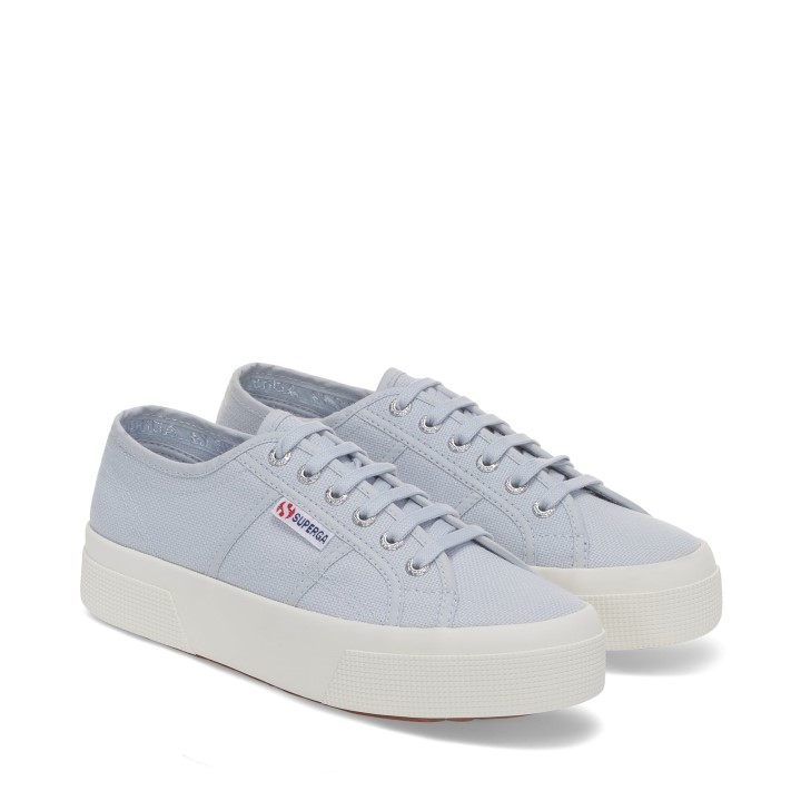 Superga 2740 Platforma Siva Lila
