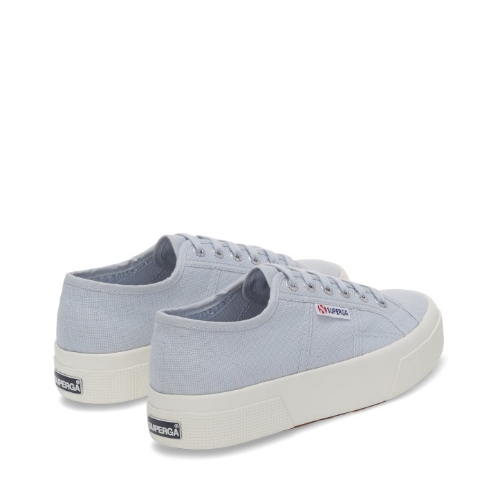 Superga 2740 Platforma Siva Lila