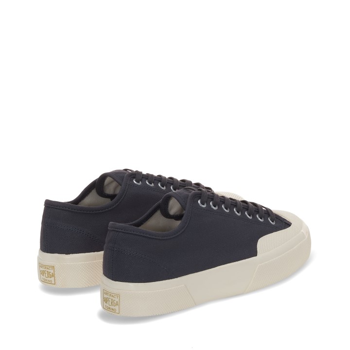 Superga 2432 Radna Odjeća Antracitno-bijela