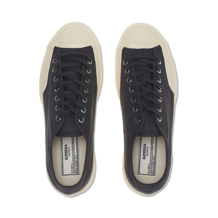 Superga 2432 Radna Odjeća Antracitno-bijela