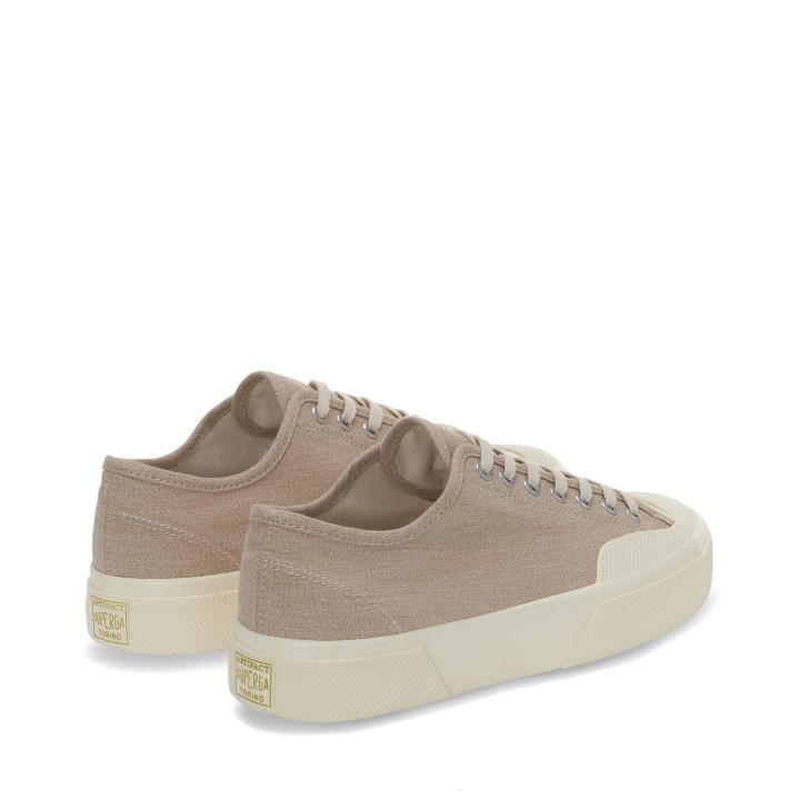 Superga 2432 Sol Papar Lt žuto-bijela