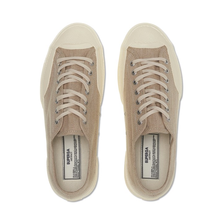 Superga 2432 Sol Papar Lt žuto-bijela