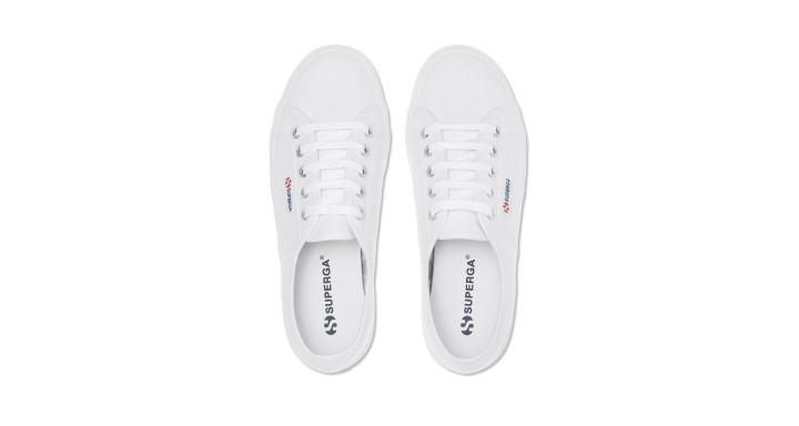 Superga 2730 Srednja Platforma Bijela