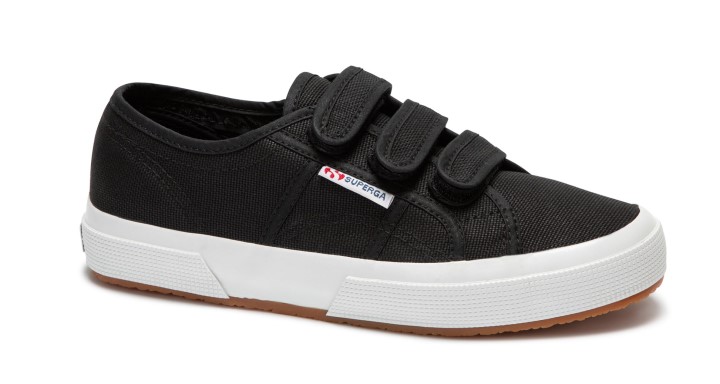 Superga 2750 Cot3strapu Crno-f Bijelo