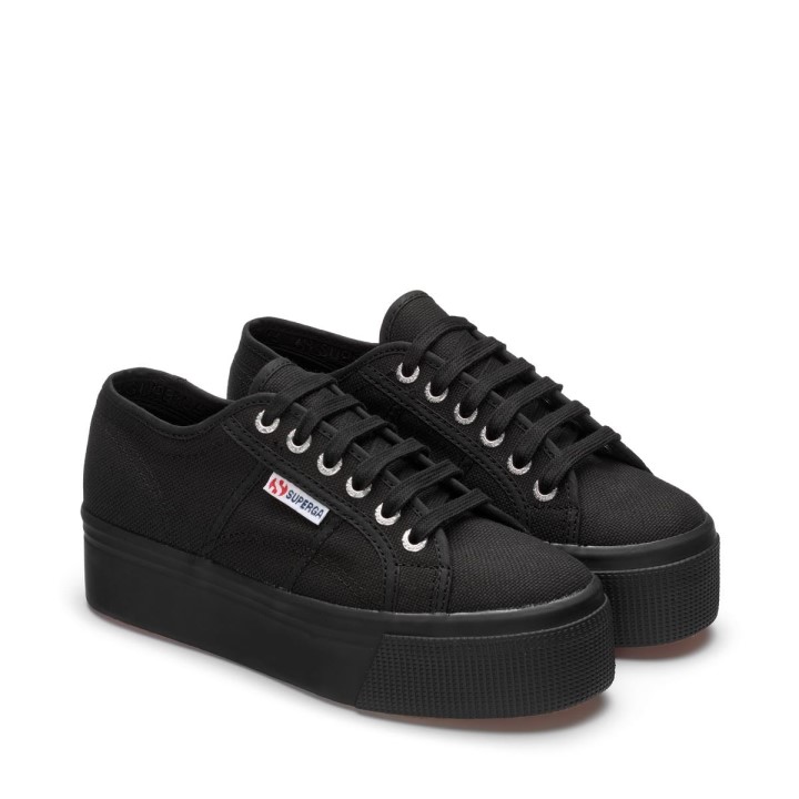 Superga 2790 Platforma Potpuno Crna