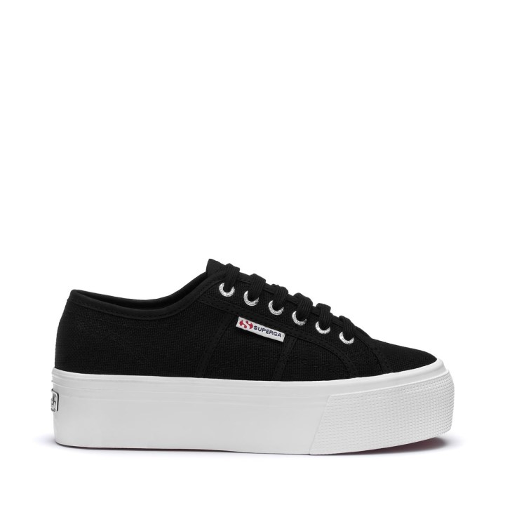 Superga 2790 Platforma Crno-f Bijela