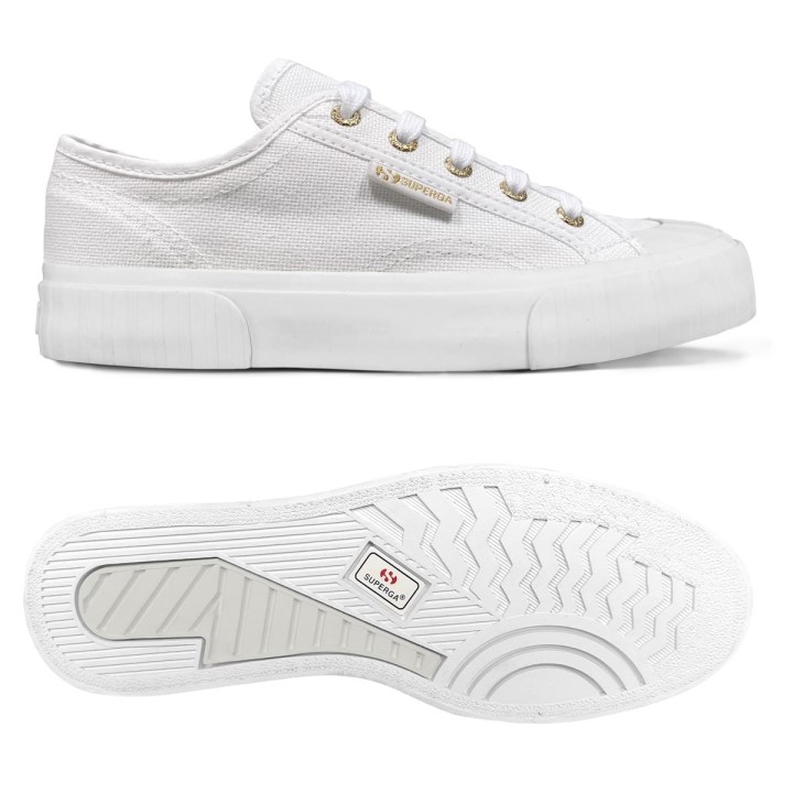 Superga 2630 Pruga Bijelo Bež