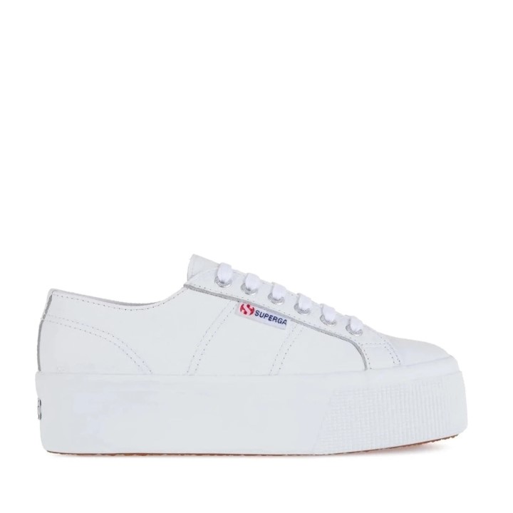 2790 Tumbana Koža Bijela Superga