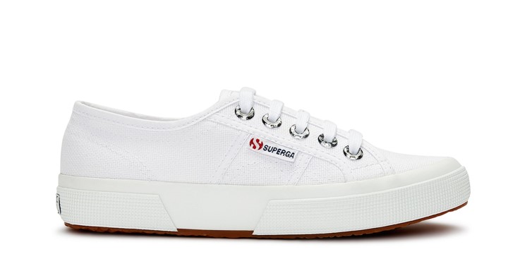 Superga 2750 Smola Ušice Bijelo-siva Kornjačevina