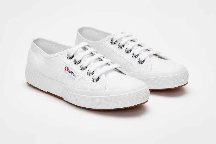 Superga 2750 Smola Ušice Bijelo-siva Kornjačevina