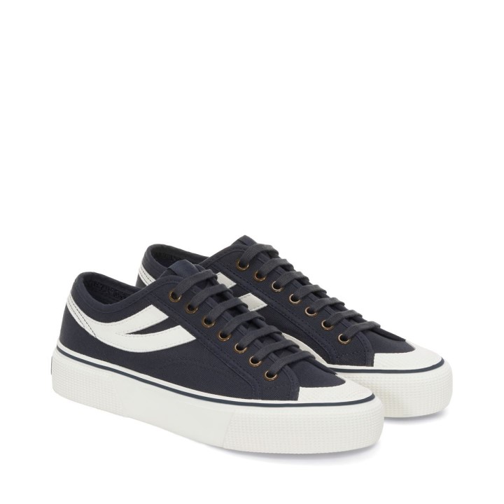 Superga 2750 Panatta 3.0 Plavo Siva Dk-bijela