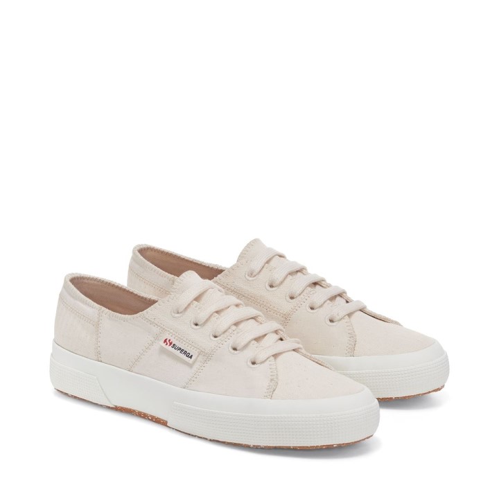 Superga 2750 Organski Patchwork Bež Sirovo
