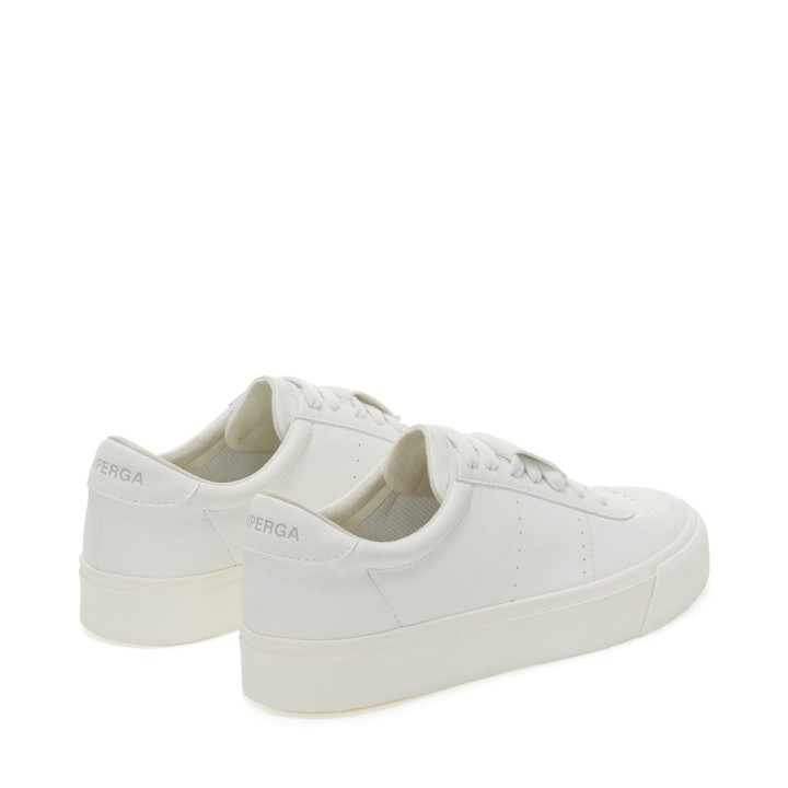 Superga 4834 Club S Up Na Bazi Grožđa Fau Bijelo-bijelo-unico