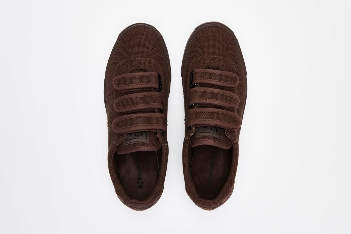 Superga 2843 Club S 3 Remena Pamuk čokoladno-crna