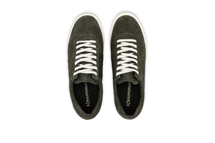Superga 4834 Club S Up Dlakava Antilop Zelena Sherwood