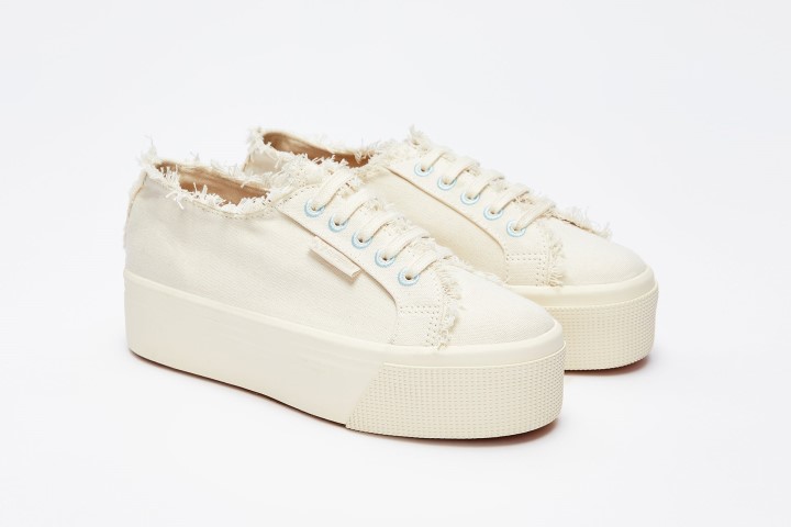 Superga 2790 Cotufringes Aje Prirodna Bež-ledeno Plava