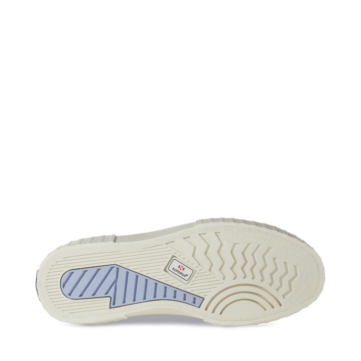 Superga 2631 Prugasta Platforma Ljubičasta Svijetlo Puna