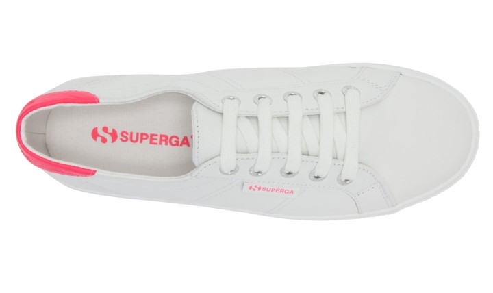 Superga 2730-nappacomfleau Bijelo-koraljni Fluo