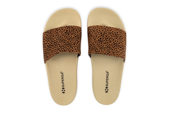 Superga 1908 Otisak Teleća Dlaka Bež Svijetlo Dalmatinska