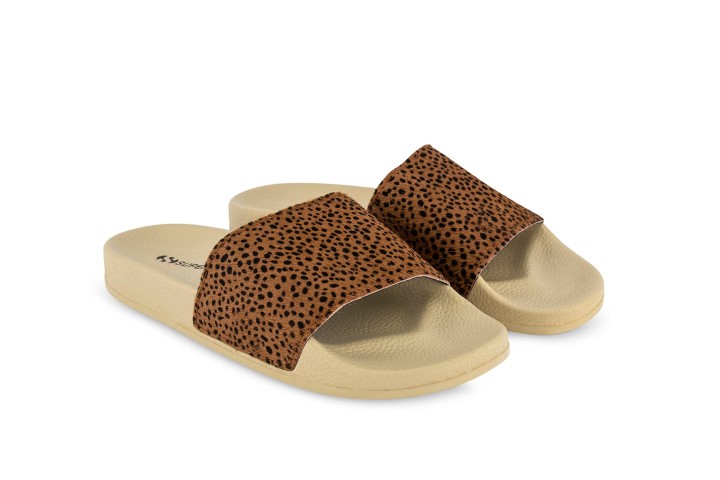 Superga 1908 Otisak Teleća Dlaka Bež Svijetlo Dalmatinska