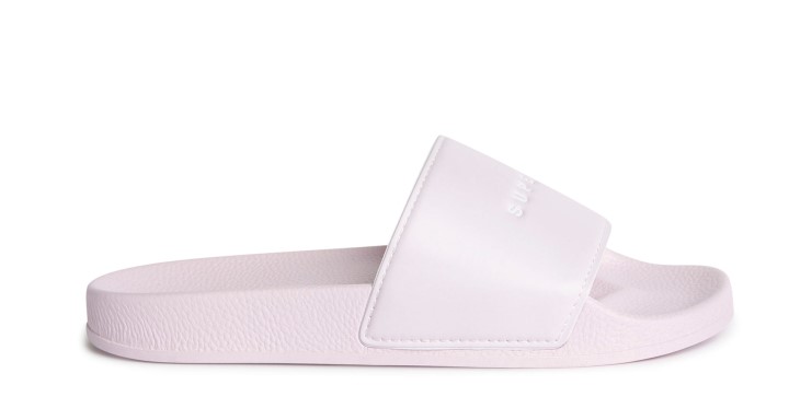 Superga 1908 Slajdovi Polisoft Ljubičasta Lavanda Maglovitobijela