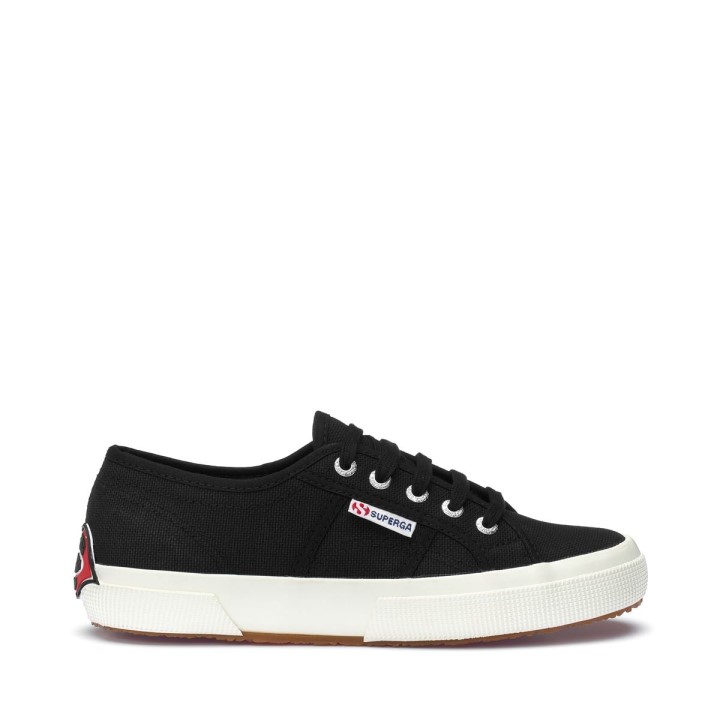 Superga 2750 Višebojni Logo Crno-crveno Usne-crno
