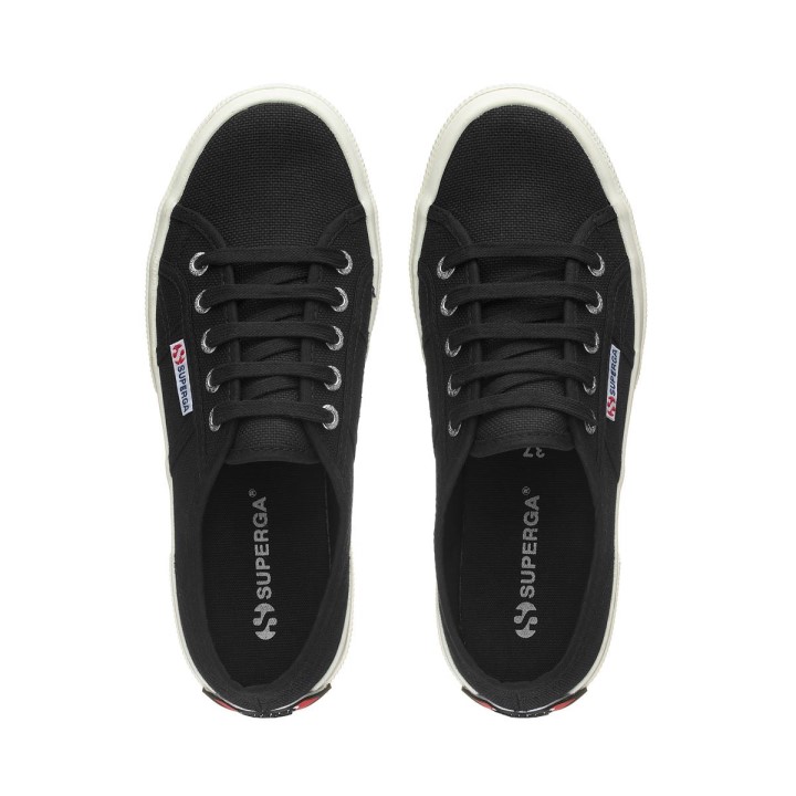 Superga 2750 Višebojni Logo Crno-crveno Usne-crno