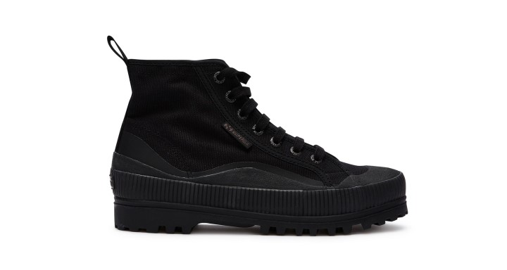 Superga 2469 Alpina Wave Hd Print Crno-siva Mješavina