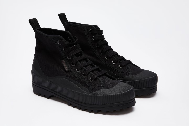 Superga 2469 Alpina Wave Hd Print Crno-siva Mješavina