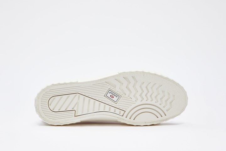 Superga 2630 Organsko Platno Prirodno Obojeno Korov-ružičasto Magenta Lišće