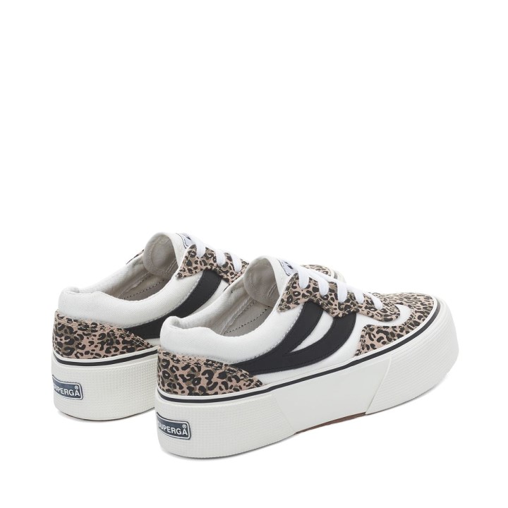 Superga 3041 Revolley Mikroleopard Str