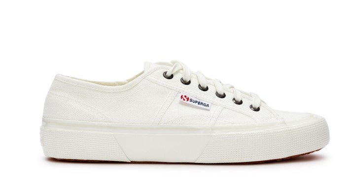Superga 2490 Podebljano Bijelo-bež Gesso