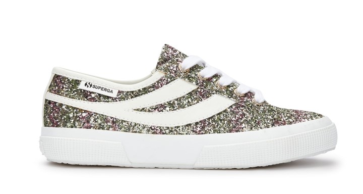 Superga 2953-svjetlucavo Platinasto-bijela