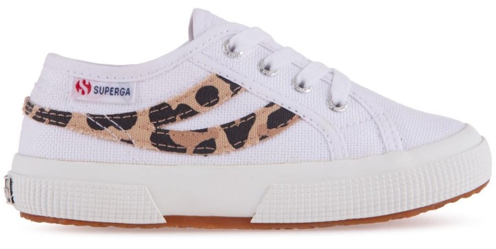 Superga 2953 Lastin Rep Pamuk Leopa Bijelo-leopard