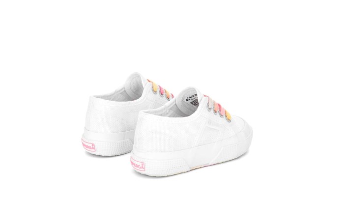 Superga 2750 Kids Shaded Lace White-candy Multicolor
