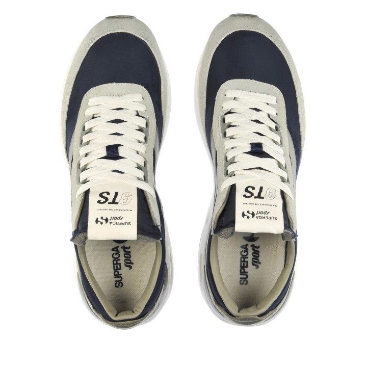 Superga 4089 Training 9ts Slim Ahat Sivo-zelena Safari-plava G