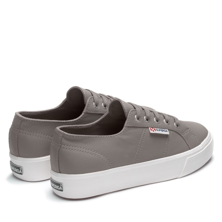 Superga 2730 Napa Siva Plavkasto-f Avorio