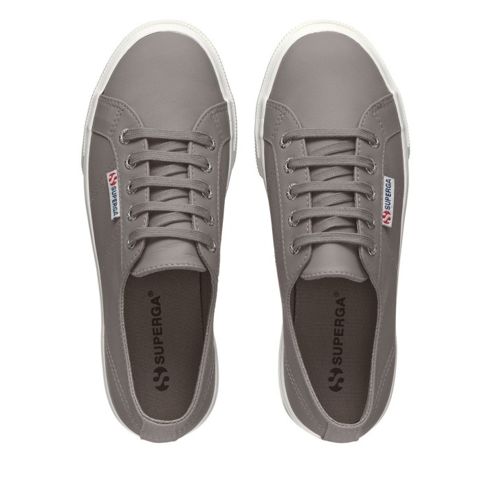 Superga 2730 Napa Siva Plavkasto-f Avorio