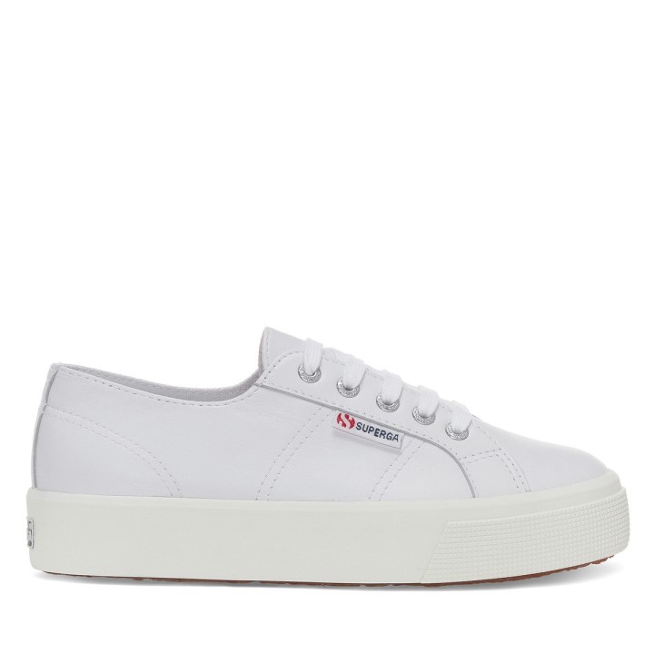 Superga 2730 Nappa Optički Bijelo-srebrni-f Avorio