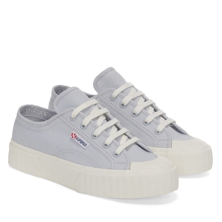 Superga 2630 Cotu Siva Lila - F Avorio