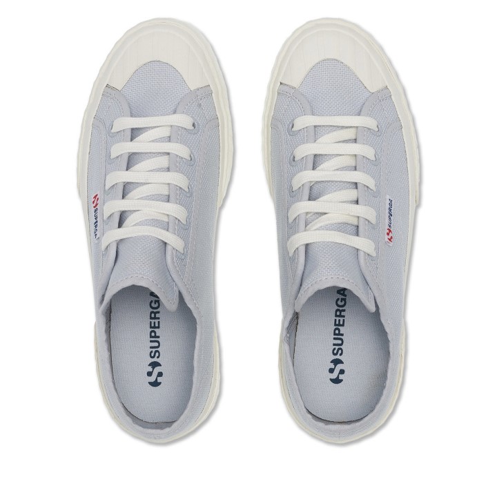 Superga 2630 Cotu Siva Lila - F Avorio