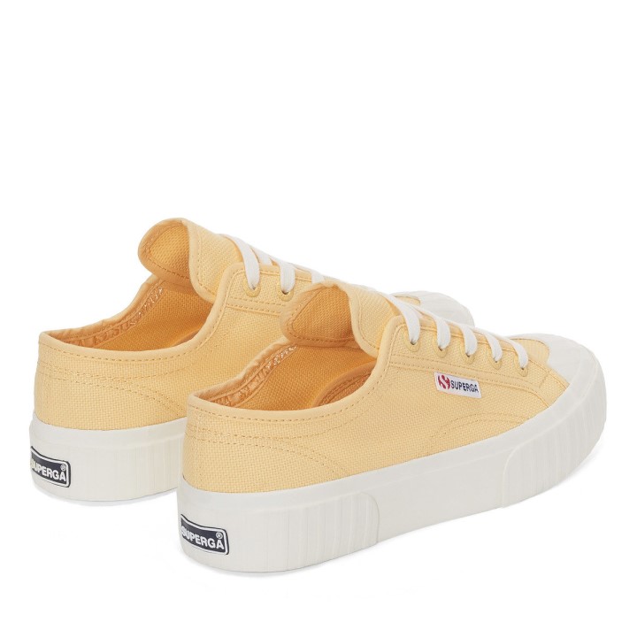 Superga 2630 Cotu Yellow Lt - F Avorio