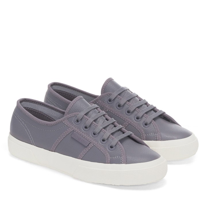 Superga 2750 Efglu Sivo Plavkasto - F Avorio